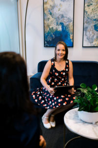 Emily May Marketing Strategist with 1:1 Coaching Client 